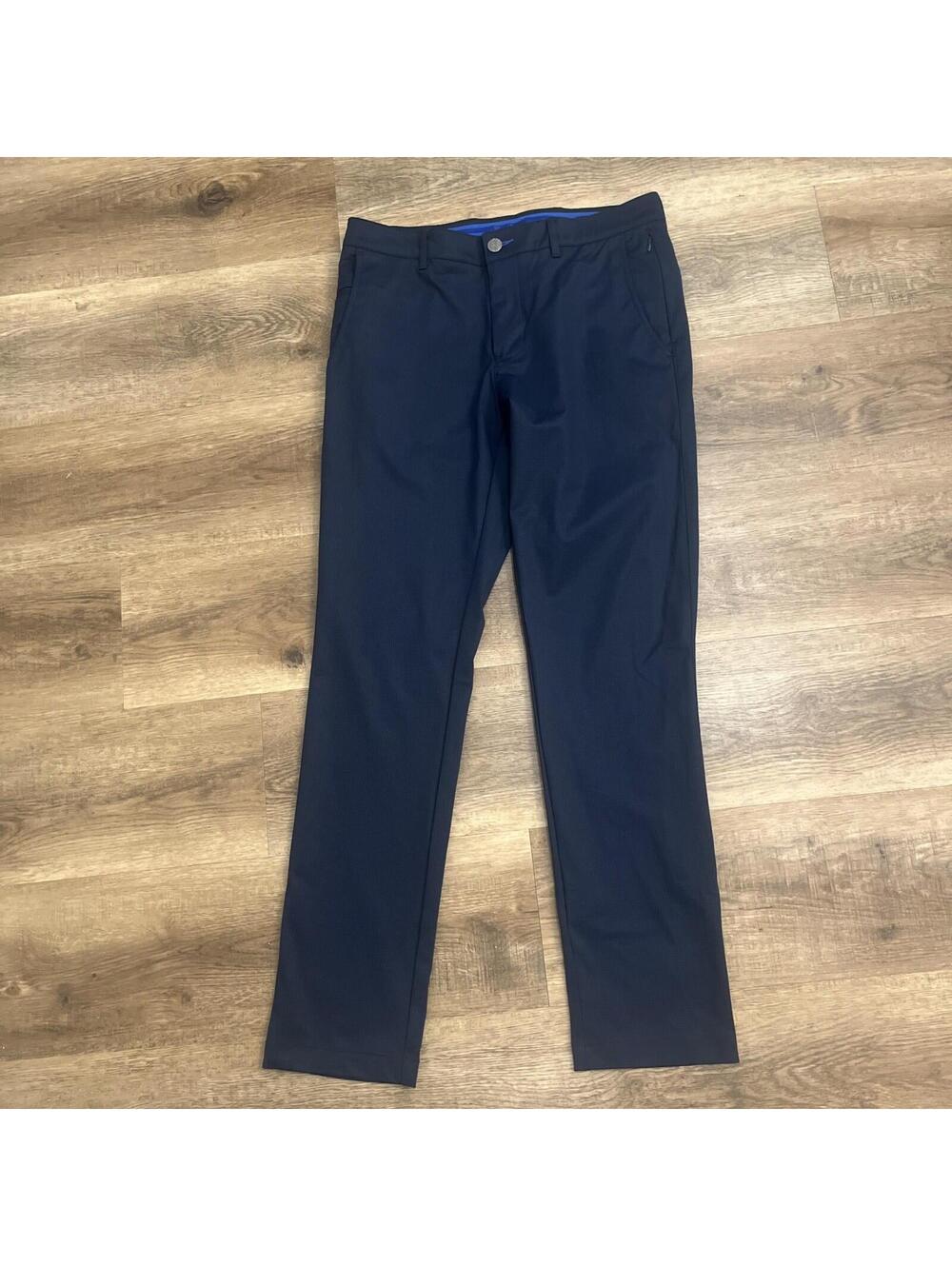 Twillory Pants Mens 31x32 Navy Blue Tailored Fit Technical Fabric Performance